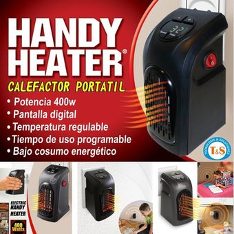 Calefactor Portatil HANDY HEATER DE 400W