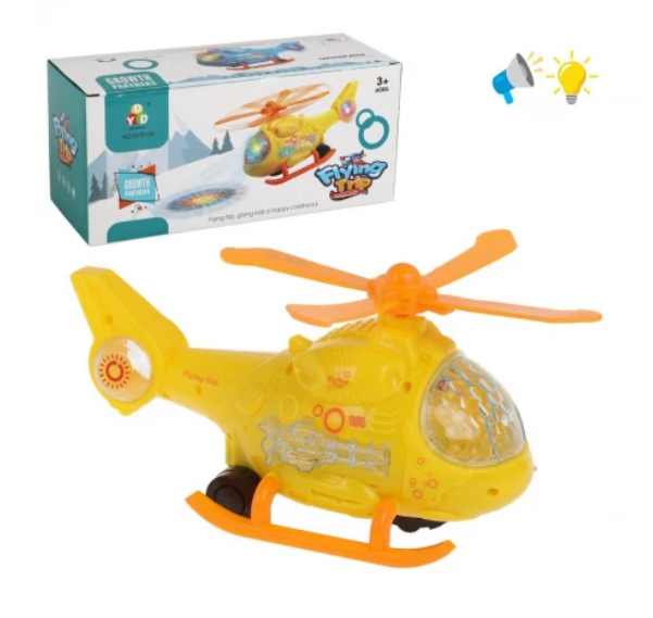 Helicóptero con Luz y Sonido